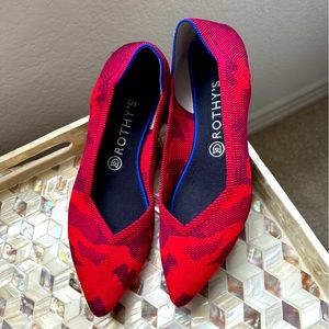 Rothy’s The Point red camo 10